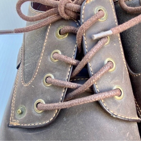 Levi’s 13 Brown COMFORT Lace up dress shoes used great condition - Picture 4 of 12